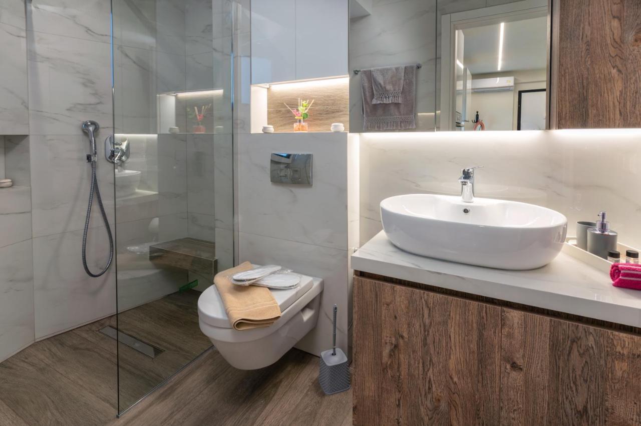 Olina'S Luxury Apartment Tríkala エクステリア 写真